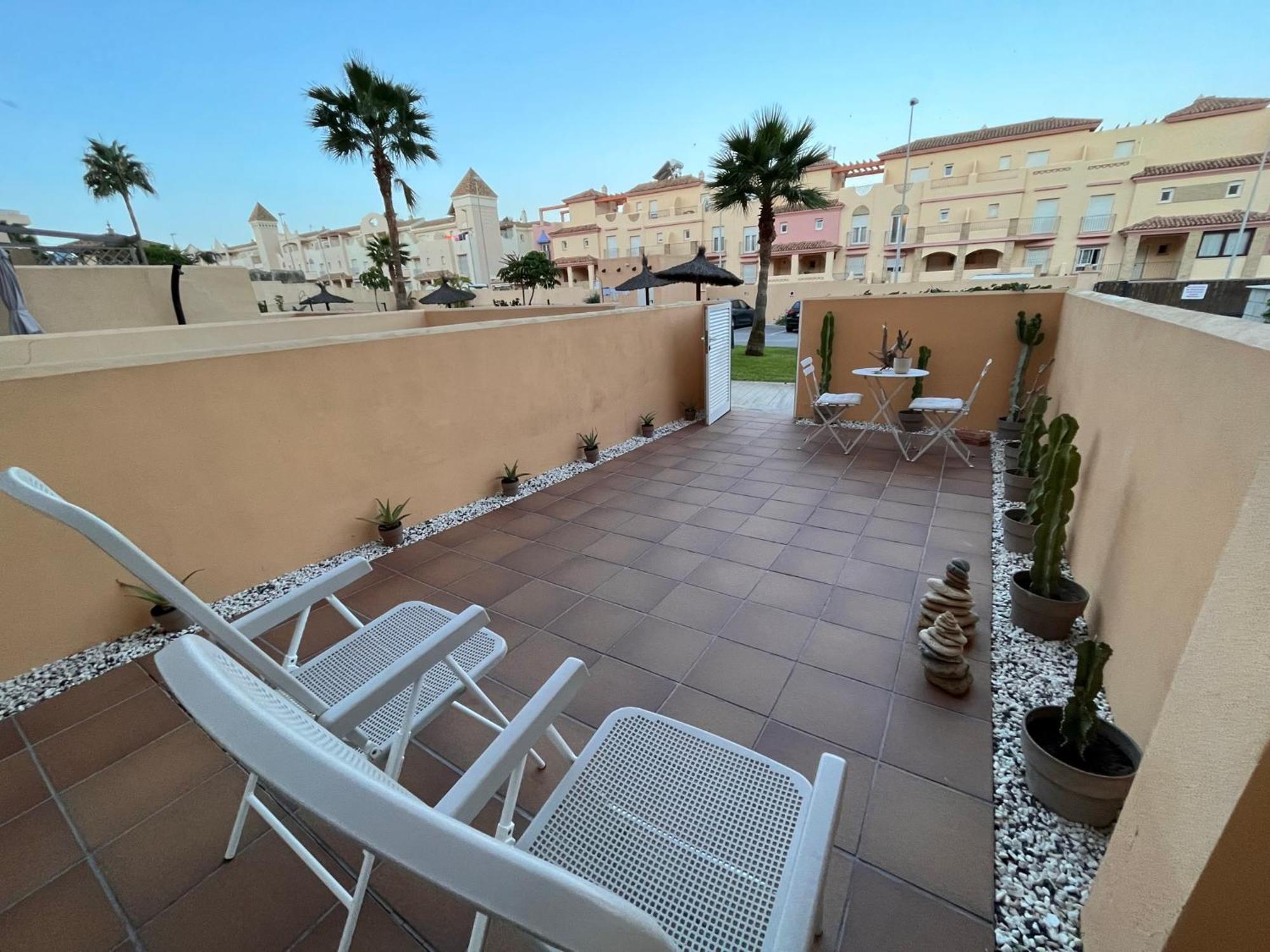 Los Lances Tarifa - Piscina Y Patio ภายนอก รูปภาพ